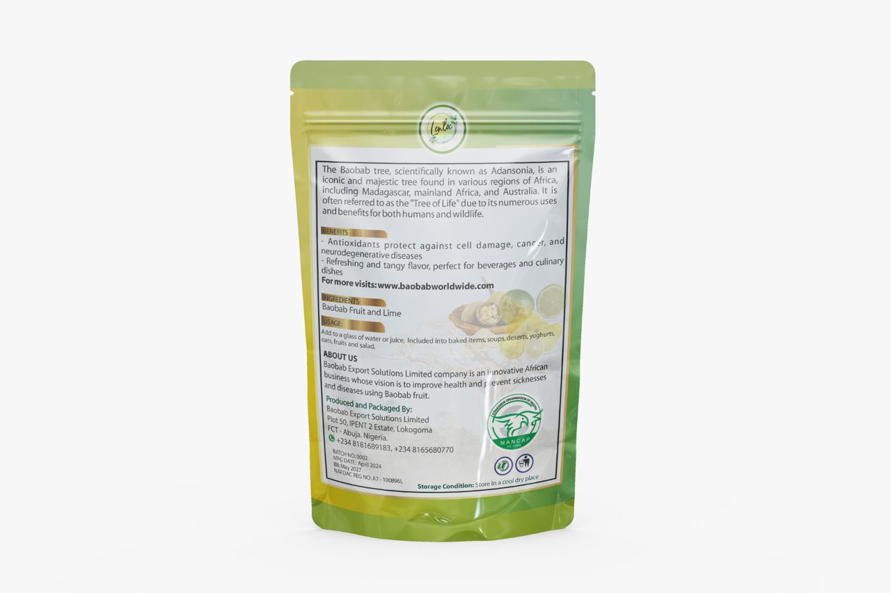Baobab & Lime Powder