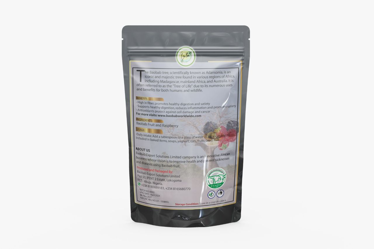 Baobab & Rapsberry Powder