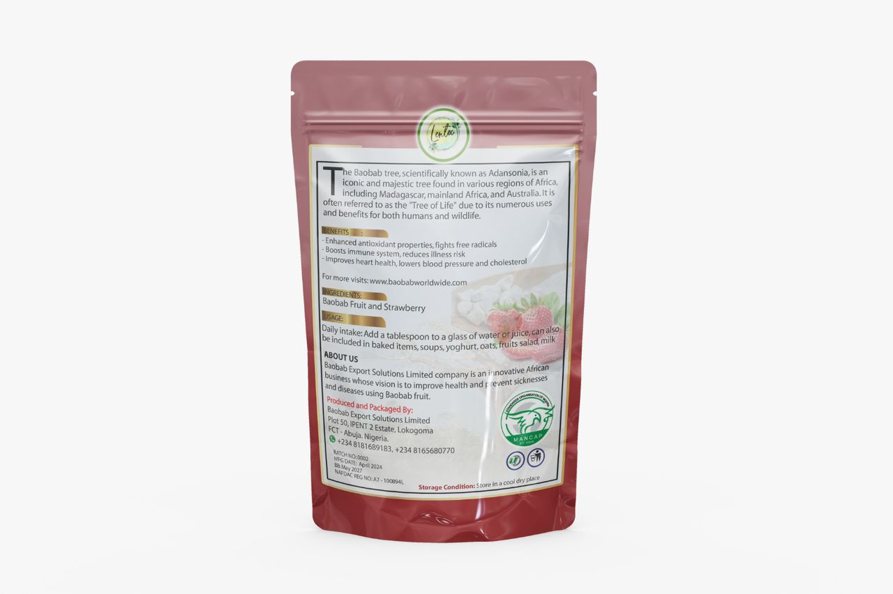 Baobab & Strawberry Powder